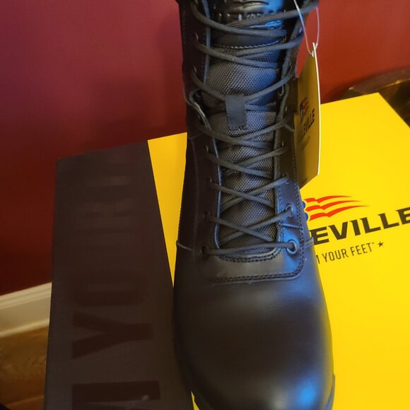 New Police Military Boots men\'s 12 wide main image 4